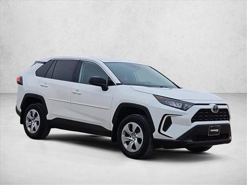White 2022 Toyota RAV4 LE