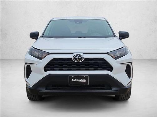 White 2022 Toyota RAV4 LE