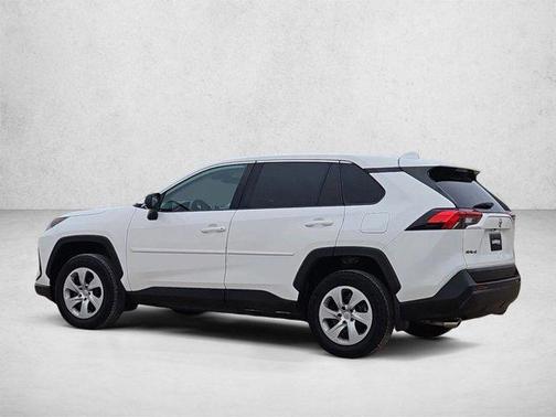 White 2022 Toyota RAV4 LE