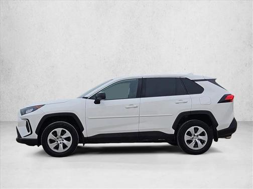 White 2022 Toyota RAV4 LE