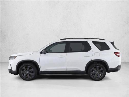 Platinum White Pea 2025 Honda Pilot Sport