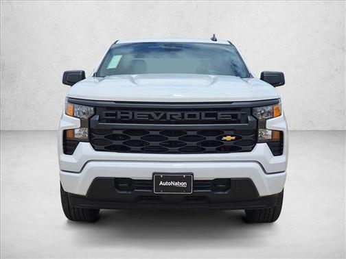 Summit White 2026 Chevrolet Silverado 1500 Custom
