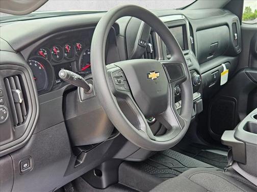 Summit White 2026 Chevrolet Silverado 1500 Custom