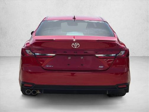 Supersonic Red 2025 Toyota Camry SE