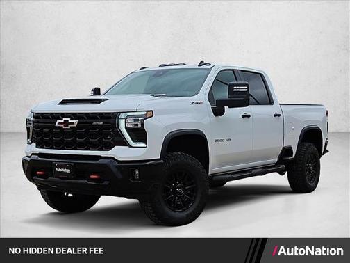 Summit White 2025 Chevrolet Silverado 2500 4WD Crew Cab Standard Bed ZR2