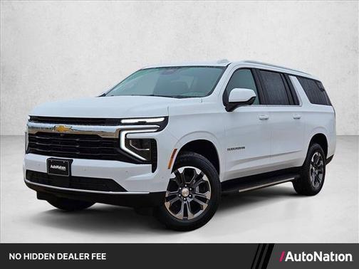 Summit White 2026 Chevrolet Suburban LS