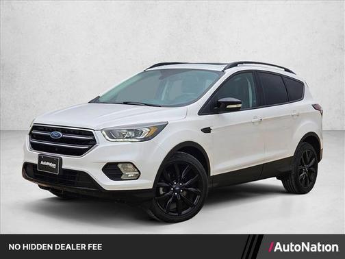 WHITE PLATINUM MET TRI-COAT 2017 Ford Escape Titanium