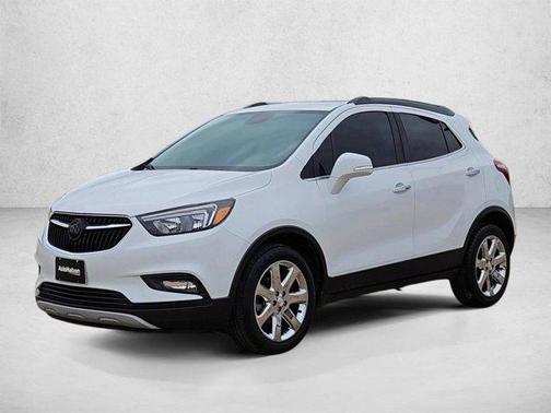 Summit White 2017 Buick Encore Preferred II