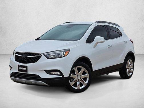 Summit White 2017 Buick Encore Preferred II