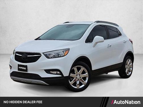 Summit White 2017 Buick Encore Preferred II