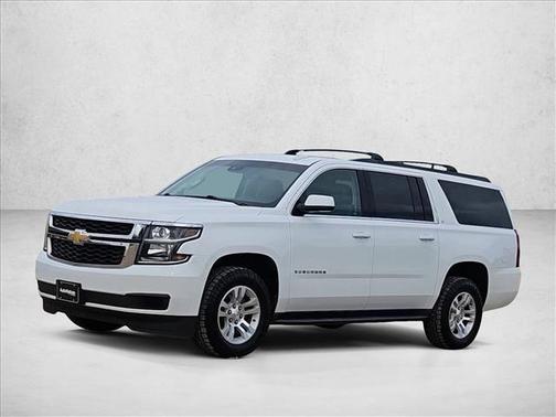 Summit White 2019 Chevrolet Suburban LT