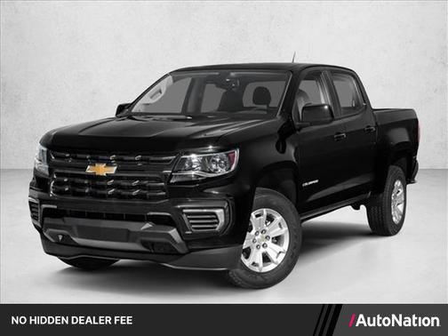 Black 2021 Chevrolet Colorado WT