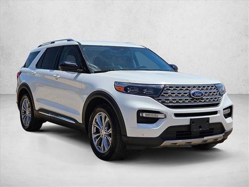 Oxford White 2023 Ford Explorer Limited