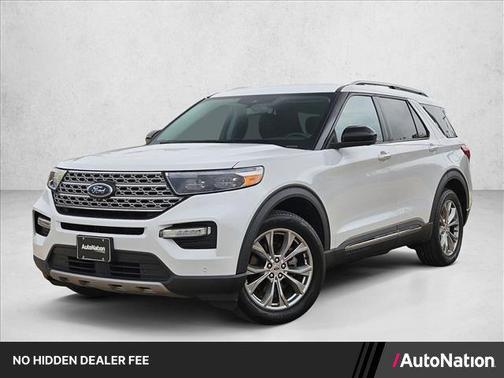 Oxford White 2023 Ford Explorer Limited