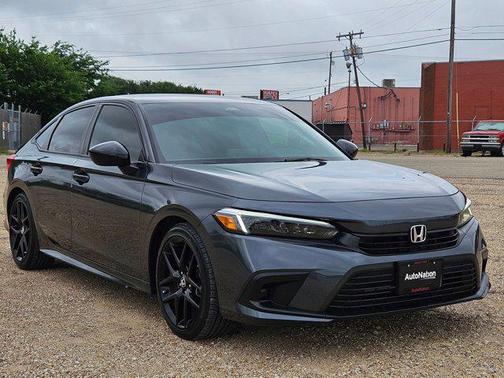 Silver/Gray 2024 Honda Civic Sport