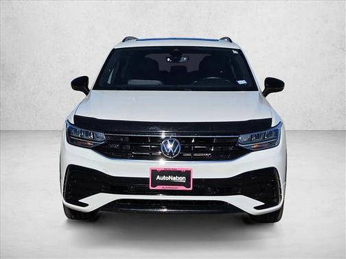 Opal White Pearl 2023 Volkswagen Tiguan 2.0T SE R-Line Black
