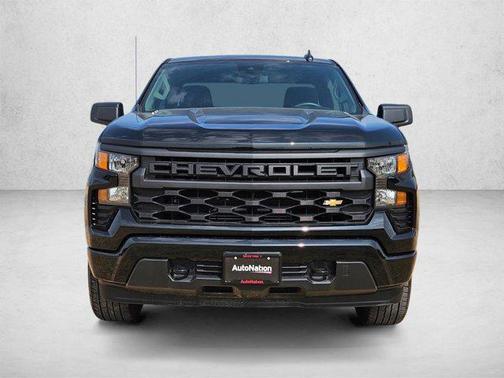 Black 2026 Chevrolet Silverado 1500 Custom