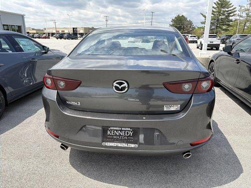 Machine Gray Metallic 2026 Mazda Mazda3 FWD w/Preferred Package