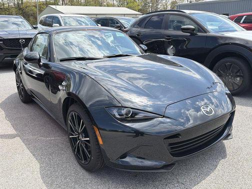 Jet Black Mica 2026 Mazda MX-5 Miata RF Grand Touring Convertible