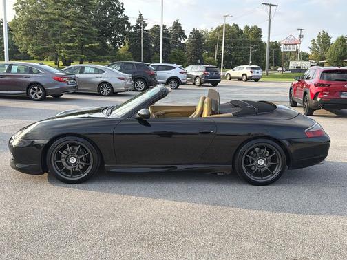 Black Metallic 2000 Porsche 911 911 Carrera Cabriolet