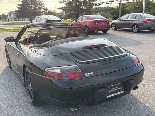 Black Metallic 2000 Porsche 911 911 Carrera Cabriolet