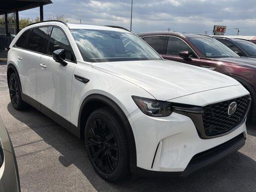 Rhodium White Premium 2026 Mazda CX-90 PHEV Premium Sport