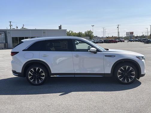 Rhodium White Premium 2024 Mazda CX-90 PHEV Premium