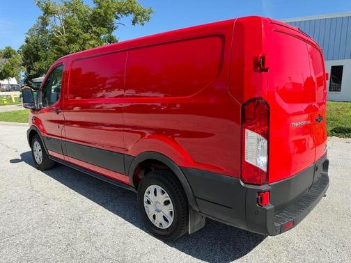 Red 2025 Ford Transit-150 T-150 130 LOW RF 8670 GVWR