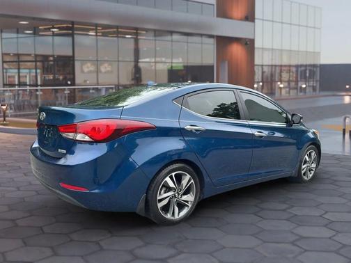 Windy Sea Blue 2014 Hyundai ELANTRA Limited
