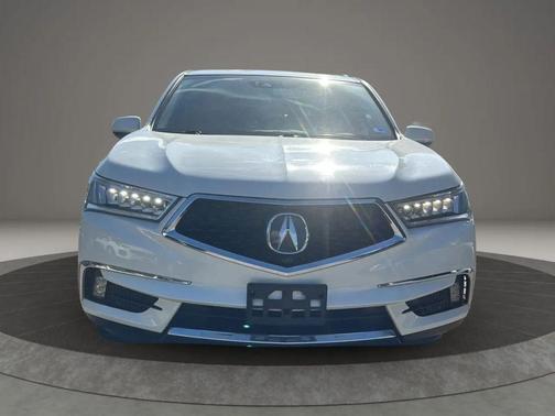 White Diamond Pearl 2018 Acura MDX 3.5L