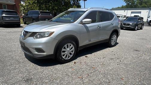 Brilliant Silver 2016 Nissan Rogue S