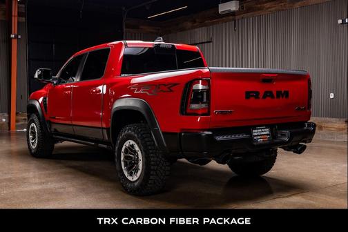 Flame Red Clearcoat 2021 RAM 1500 TRX