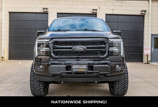 Agate Black Metallic 2025 Ford F-150 Lariat