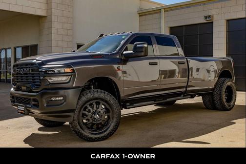 Granite Crystal Metallic Clearcoat 2025 RAM 3500 Tradesman Crew Cab 4x4 8' Box