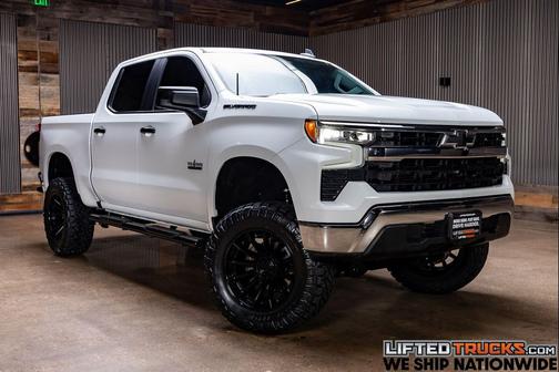 Summit White 2022 Chevrolet Silverado 1500 LT