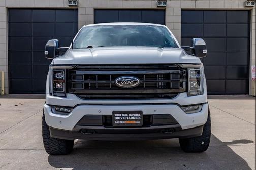 Star White Metallic Tri-Coat 2022 Ford F-150 Platinum
