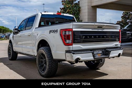 Star White Metallic Tri-Coat 2022 Ford F-150 Platinum