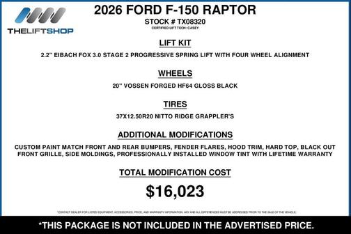 2026 Ford F-150 Raptor