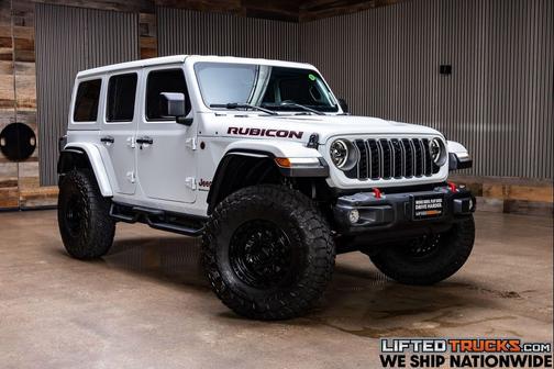 Bright White Clearcoat 2024 Jeep Wrangler Rubicon