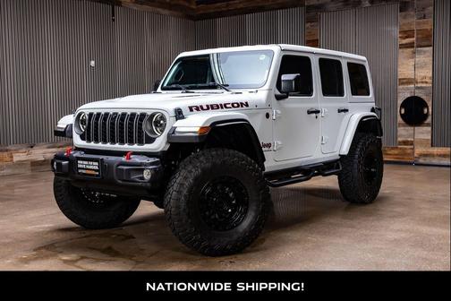Bright White Clearcoat 2024 Jeep Wrangler Rubicon