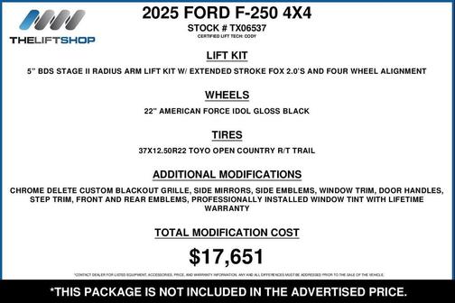2025 Ford F-250 Platinum