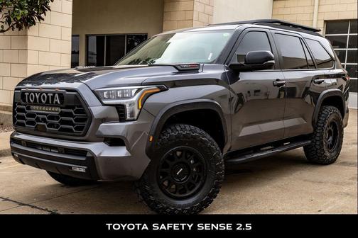 Magnetic Gray Metallic 2025 Toyota Sequoia TRD Pro