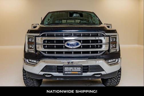 Antimatter Blue Metallic 2021 Ford F-150 Lariat