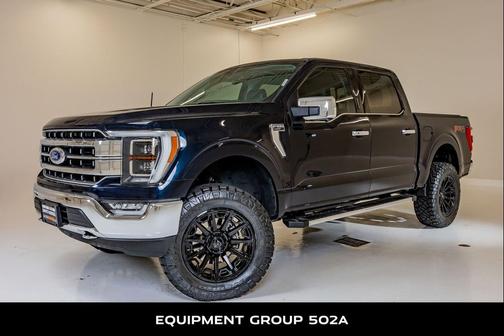 Antimatter Blue Metallic 2021 Ford F-150 Lariat