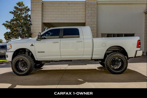 Bright White Clearcoat 2023 RAM 2500 Laramie Mega Cab 4x4 6'4' Box