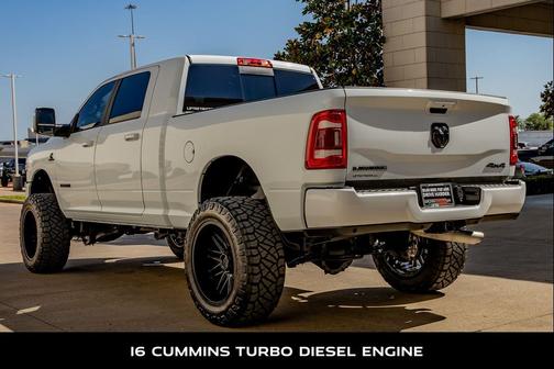 Bright White Clearcoat 2023 RAM 2500 Laramie Mega Cab 4x4 6'4' Box