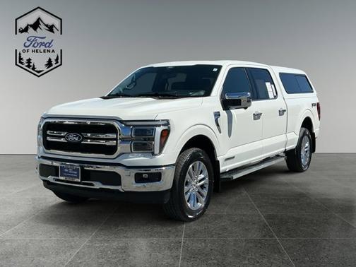 STAR WHITE METALLIC TRICOAT 2025 Ford F-150 LARIAT