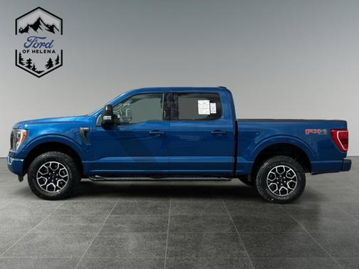 ATLAS BLUE METALLIC 2023 Ford F-150 XLT
