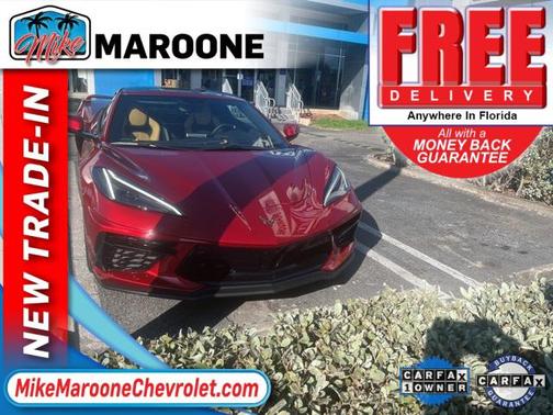 Red Mist Metallic Tintcoat 2023 Chevrolet Corvette Stingray w/2LT