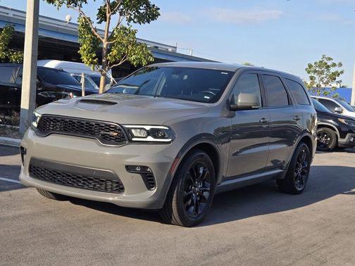 Destroyer Gray Clearcoat 2022 Dodge Durango Orange Sport